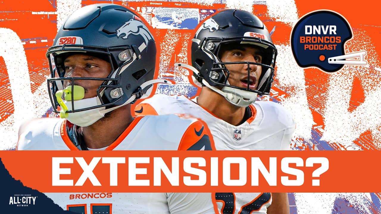 Is Troy Franklin or Jonah Elliss more likely to earn an extension from the Denver Broncos?