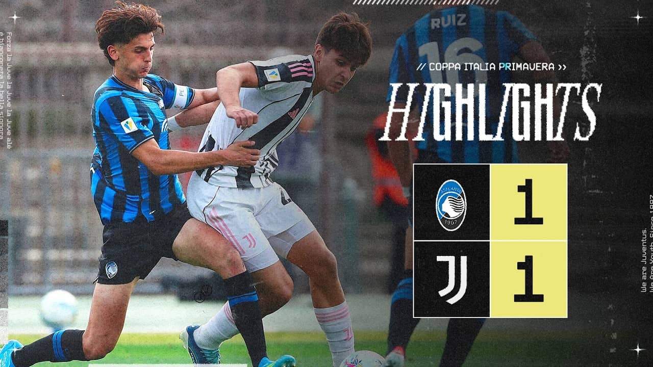 CI FERMIAMO AI RIGORI | HIGHLIGHTS Atalanta 1-1 Juventus (5-2 dcr) | FINALE Coppa Italia Primavera