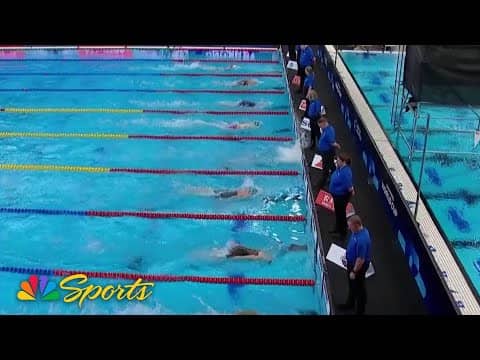 Mollie O'Callaghan MOTORS to 200m freestyle world record at Swim World Cup at Westmont | NBC Sports