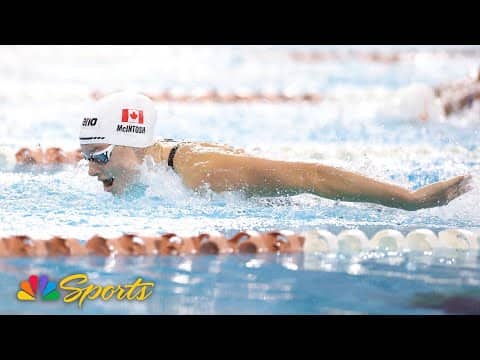 Summer McIntosh DOMINATES again, BREAKS pool record and WINS 200 IM in Austin | NBC Sports