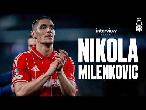 "We will give EVERYTHING" 👊 | Nikola Milenkovic Interview | Spurs vs Nottingham Forest 🎬