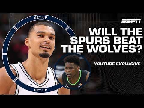 SECRET FORMULA 🧪 Have the Spurs figured the Wolves out in the playoffs? | Get Up YouTube Exclusive