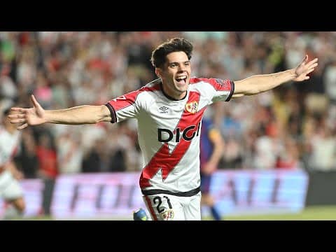 Vídeo resumen del Rayo Vallecano 1 - FC Barcelona 1