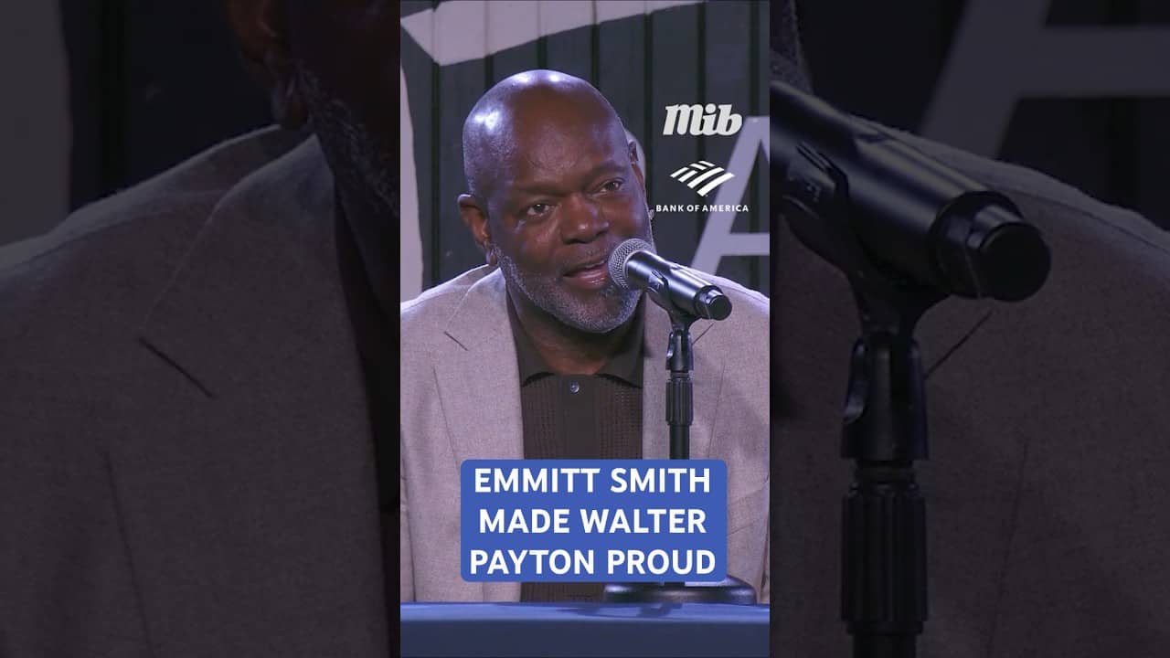 EMMITT SMITH ON BREAKING WALTER PAYTON’S RUSHING RECORD