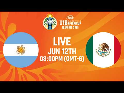 LIVE - Argentina v Mexico | FIBA U18 Women's AmeriCup 2026