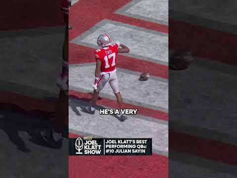 Julian Sayin is one of Klatt's top 10 best-performing QB so far this season 🔥 #ohiostatebuckeyes