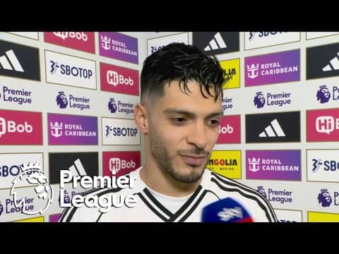 Raul Jimenez enjoys the pressure of taking Fulham's penalties | Premier League | NBC Sports