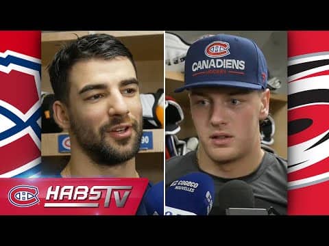 MTL@CAR: Pregame media ops | FULL PRESS CONFERENCES