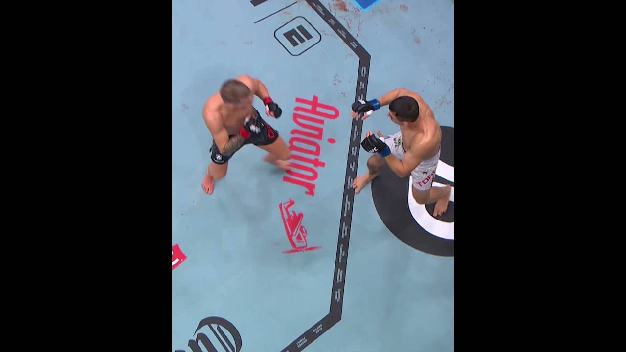 Nasty uppercut! #ufcbaku
