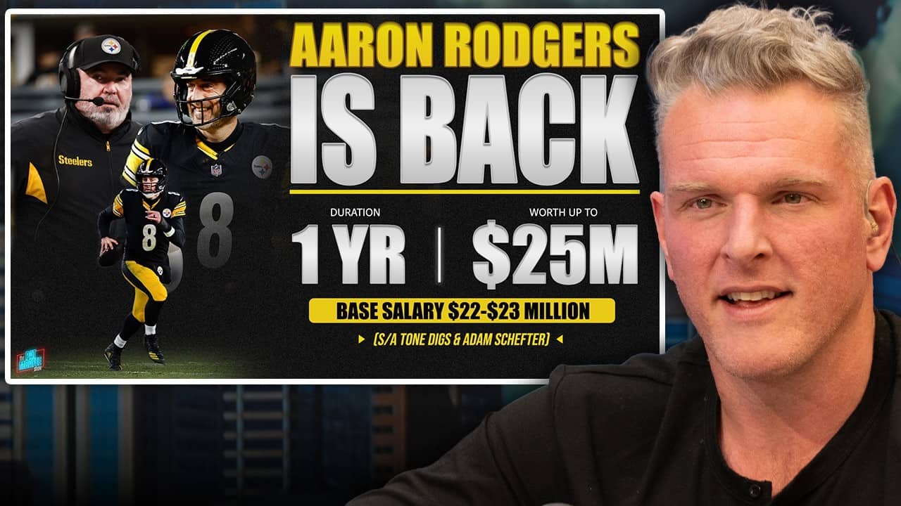 Aaron Rodgers & Mike McCarthy Reunite; Re Signs 1 Year $25 Million Deal With Steelers