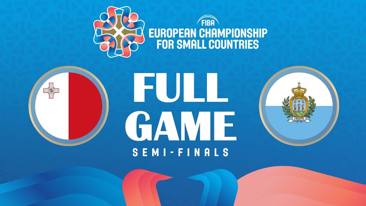 Malta v San Marino | Full Basketball Game | FIBA European Championship for Small Countries 2026