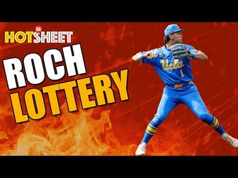 Draft Lottery preview, Roch Cholowsky sweepstakes, Mariners-Nats trade | Hot Sheet