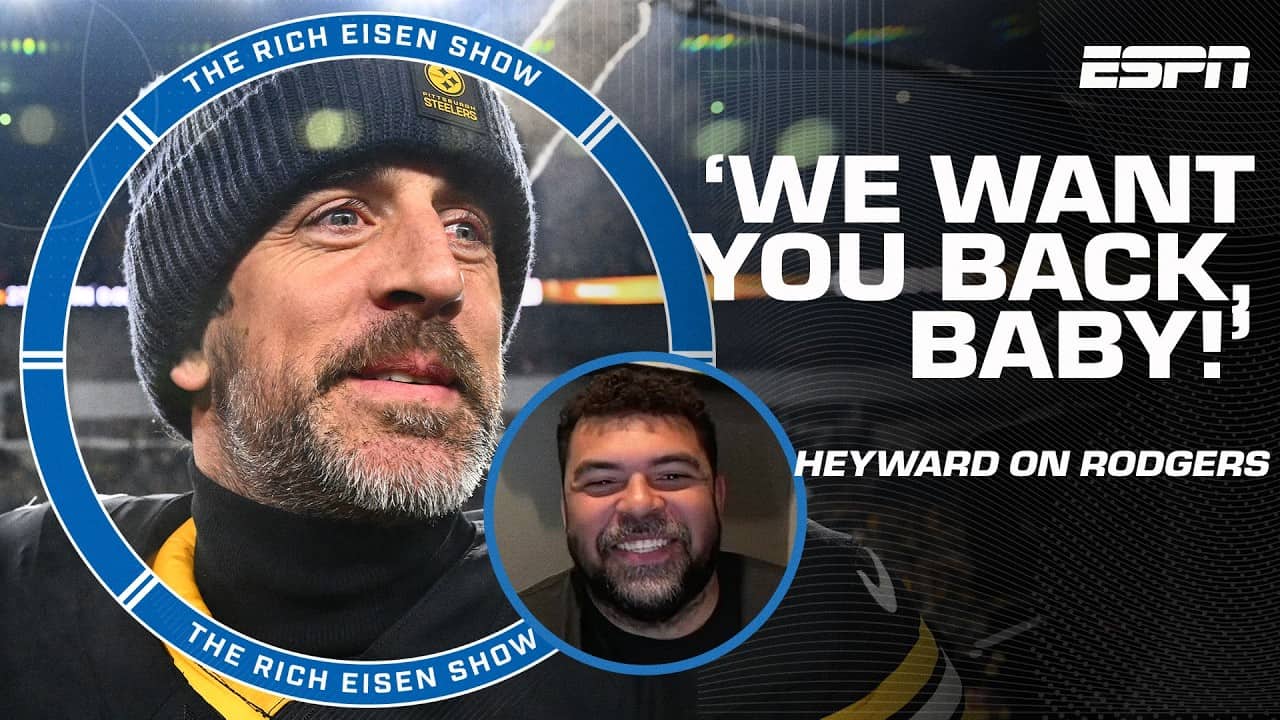 Cam Heyward CONFIRMS the Steelers players WANT Aaron Rodgers back 🗣️ | The Rich Eisen Show