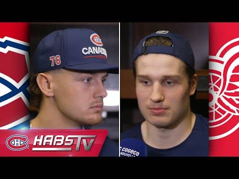 MTL@DET: Postgame media ops | FULL PRESS CONFERENCES