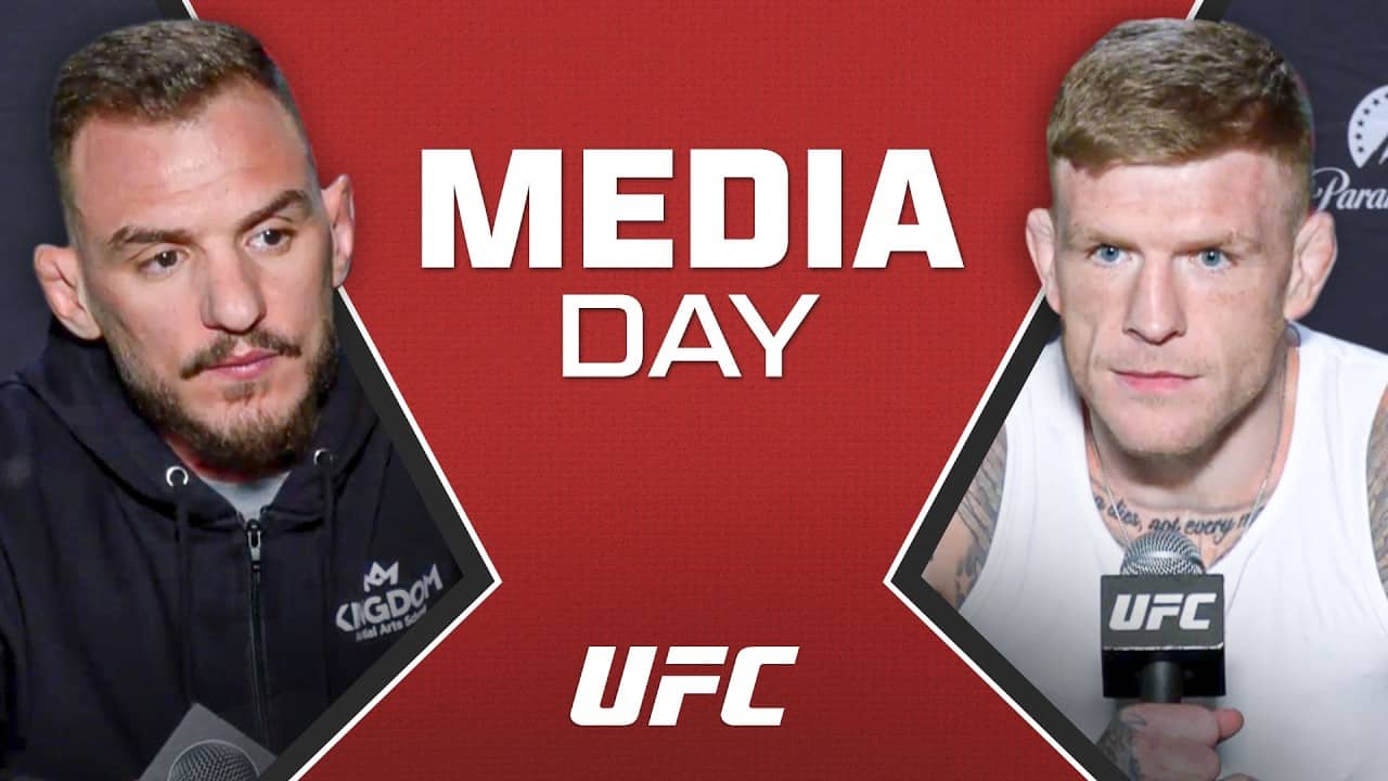 'This Is NOT Easy Money' | UFC Vegas 115 Media Day