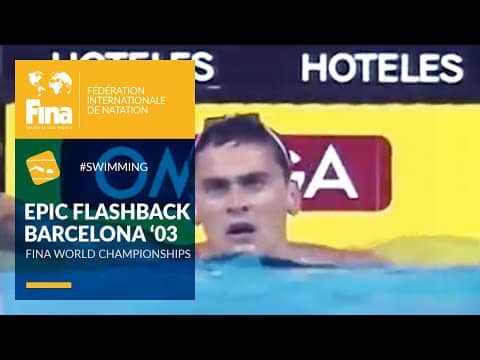 Alexander Popov’s Legendary Gold Win | FINA World Champs Barcelona 2003