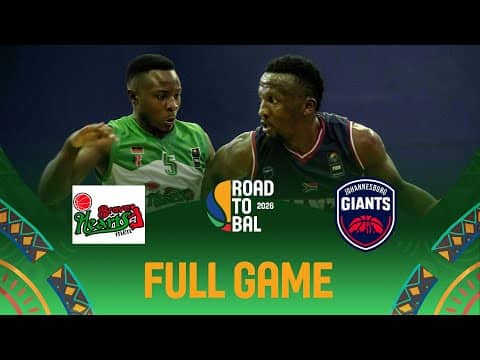 LIVE - Bravehearts Basketball Club v Johannesburg Giants | Africa Champ. Clubs ROAD TO B.A.L. 2026
