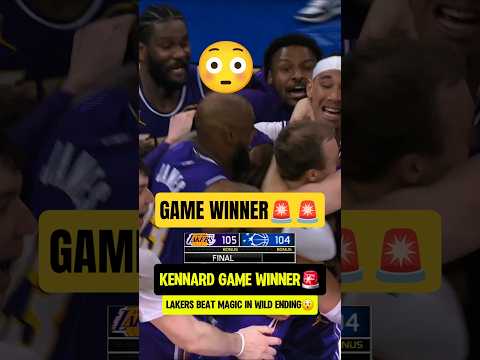 WILD Luke Kennard GAME WINNER🚨