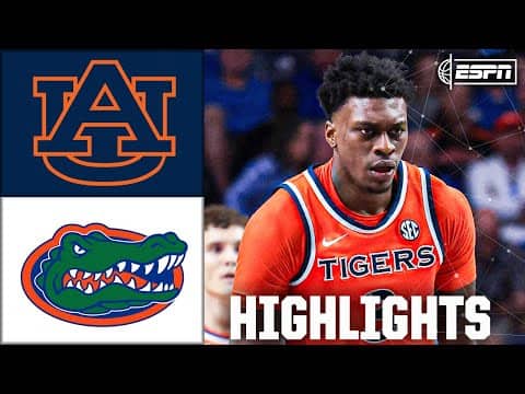 FINAL FOUR REMATCH 🍿 Auburn Tigers vs. Florida Gators | Full Game Highlights | ESPN CBB