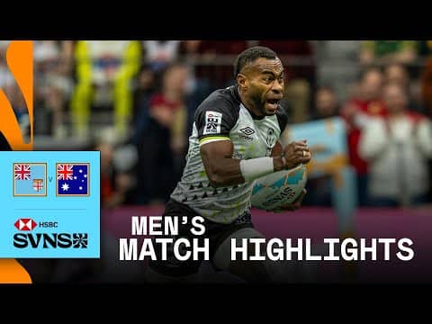 Fijian flare 🔥 | Fiji v Australia  | HSBC SVNS Vancouver 2026 | Match Highlights