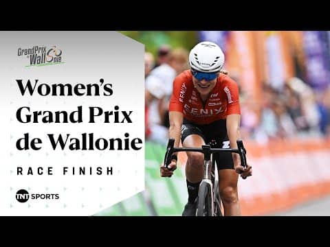 GREAT PERFORMANCE 🔥 | 2025 Women’s Grand Prix de Wallonie Final KM’s | TNT Sports Cycling