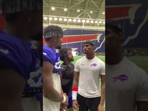 Keon Coleman's ball knowledge 🔥😅 (via @buffalobills/TT)