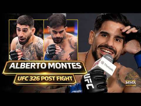 Alberto Montes Reacts To Ilia Topuria Comparison: 'I Want People To Know Me As Alberto Montes'