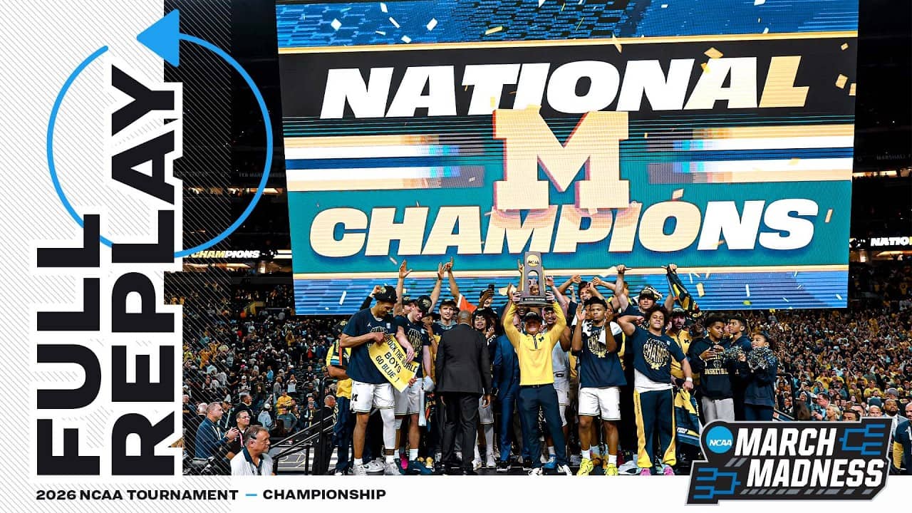 Michigan vs. UConn: 2026 NCAA men's basketball championship | FULL REPLAY