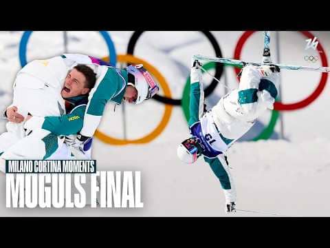 Separated by 0.27 Points! 🎿🥇 | Freeski - Men's Moguls | Milano Cortina Moments