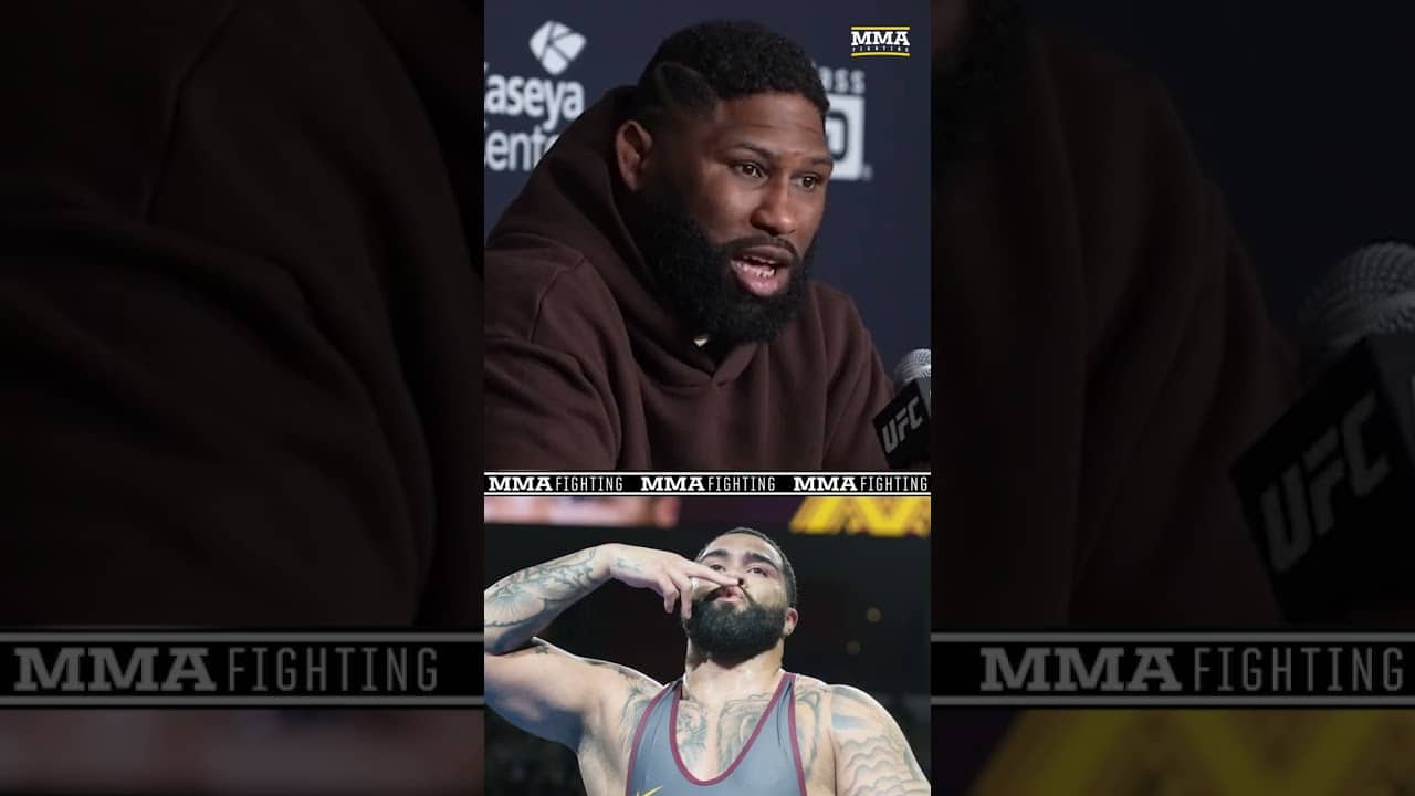 Curtis Blaydes on Gable Steveson's eventual #UFC debut | #MMA Fighting