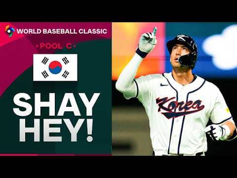 Team Korea's 2nd homer of the game belongs to Shay Whitcomb | 2026 World Baseball Classic Highlights