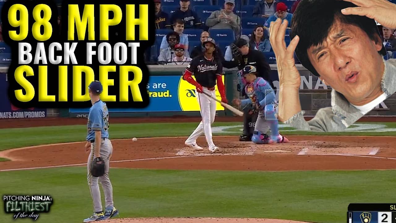 98 mph Back Foot Slider??!!