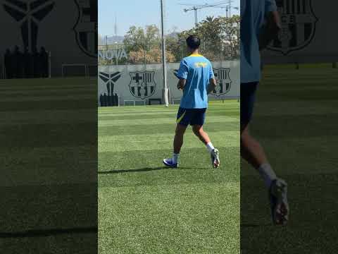 Cancelo’s training POV 👀 #shorts #fcbarcelona