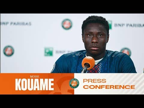 Moïse Kouame | Round 3 Press Conference | Roland-Garros 2026