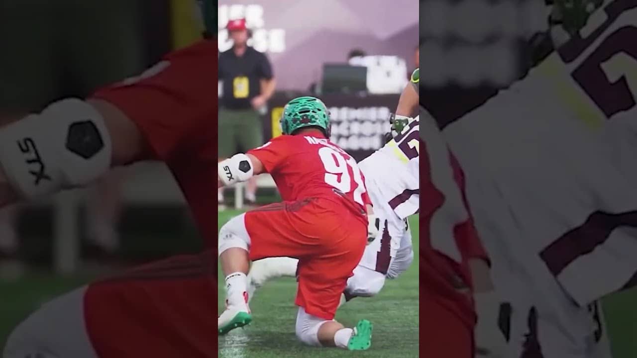dominating the stripe and redefining the faceoff position in the process
