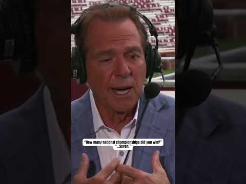 Nick Saban's message to Kalen DeBoer 🗣️