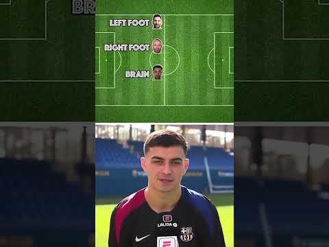 Pedri picks his ultimate Barcelona player