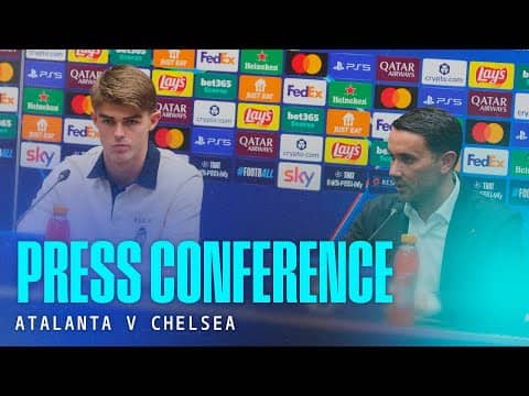 Atalanta-Chelsea | La conferenza stampa di Palladino e De Ketelaere | UCL MD5 League Phase
