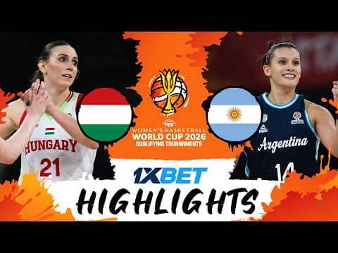 Hungary 🇭🇺 v Argentina 🇦🇷 | Highlights | #FIBAWWC 2026 Qualifying Tournament