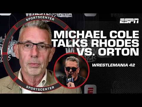 Michael Cole says he’s ‘taken aback’ by Pat McAfee’s return before WrestleMania | SportsCenter