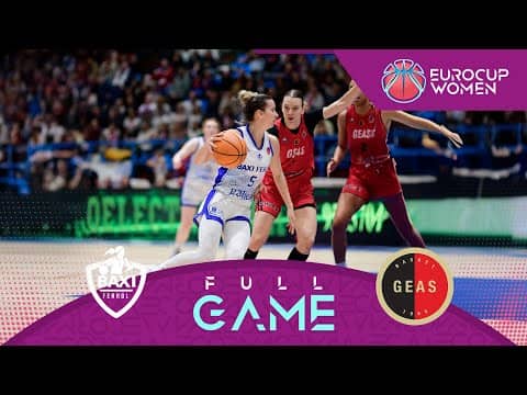 LIVE - BAXI Ferrol v GEAS | EuroCup Women 2025-26 | Play-Off Round 1