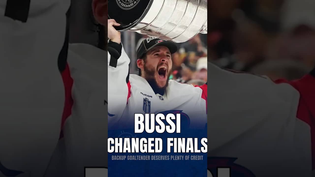 "Brandon Bussi changed the Stanley Cup Finals" - Kevin Woodley