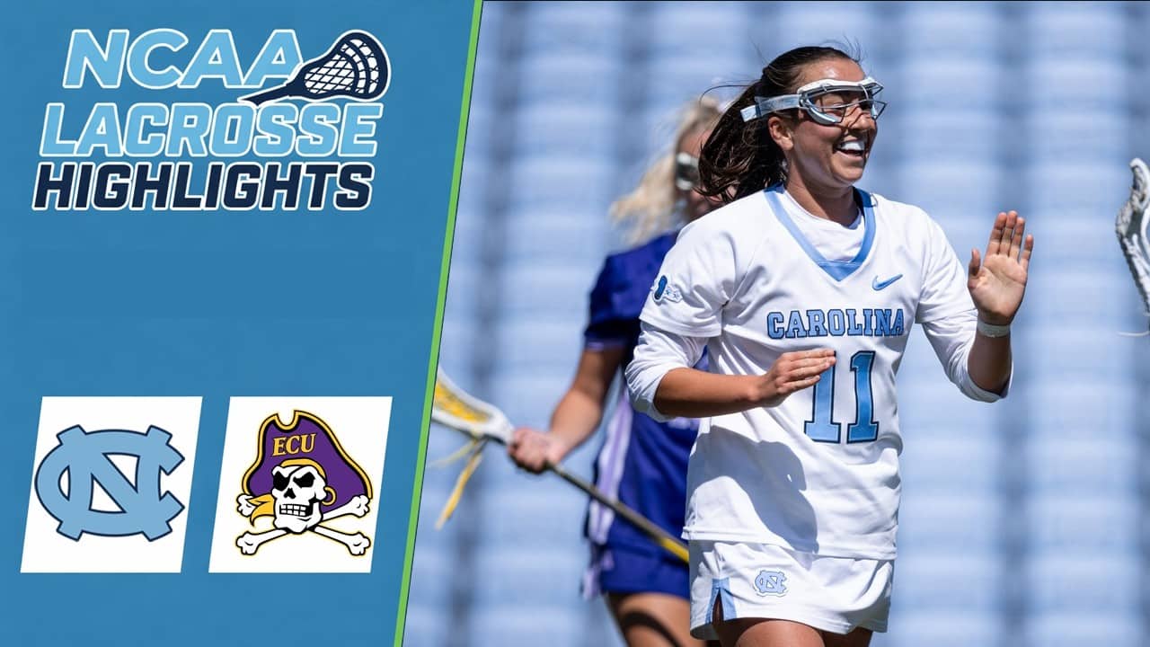 North Carolina vs East Carolina | NCAA Women’s College Lacrosse Highlights | March 28, 2026