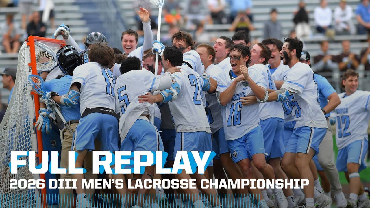 Tufts vs. RIT: 2026 DIII men's lacrosse championship | FULL GAME