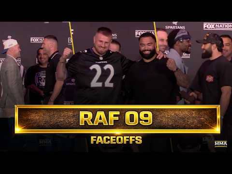 RAF 09 Faceoffs: Arman Tsarukyan, Colby Covington, Merab Dvalishvili Staredown | MMA Fighting