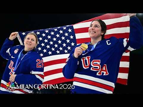 Kendall Coyne Schofield emotional after 'special' Olympic win | Winter Olympics 2026 | NBC Sports