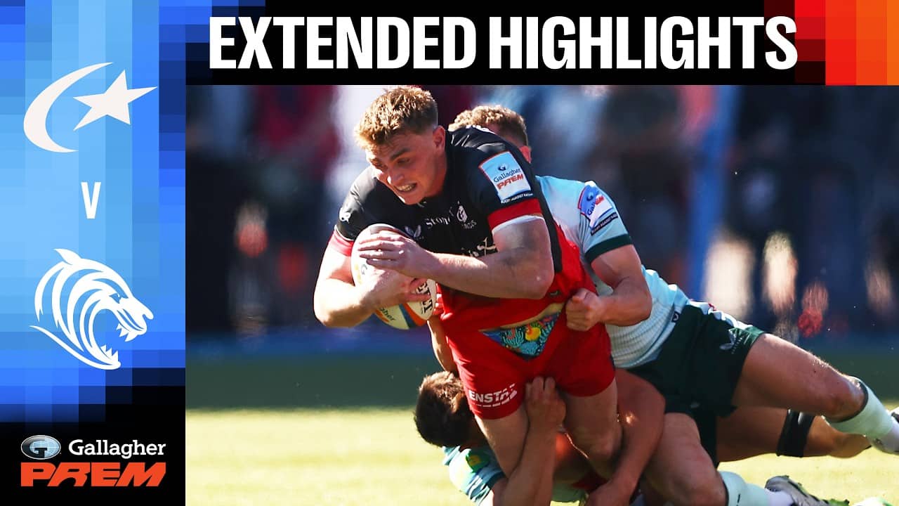 Saracens v Leicester Tigers | EXTENDED HIGHLIGHTS | Gallagher PREM 25/26 | Round 14