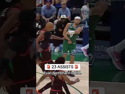 A new franchise record for the Rook 🔥 #ryannembhard #nba #assist #basketball