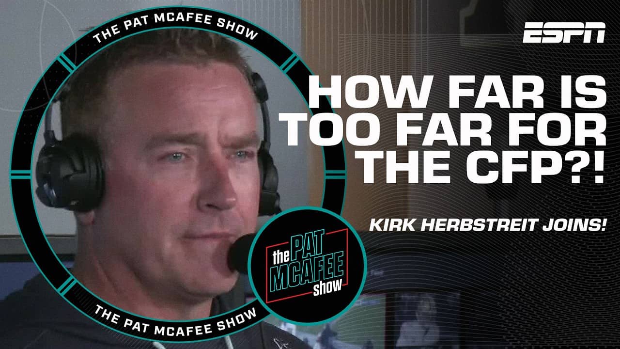 Kirk Herbstreit doesn't hate the idea of a 24-team College Football Playoff 👀 | The Pat McAfee Show