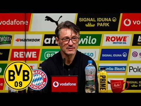 Live: Pressekonferenz mit Niko Kovac | BVB - FC Bayern München